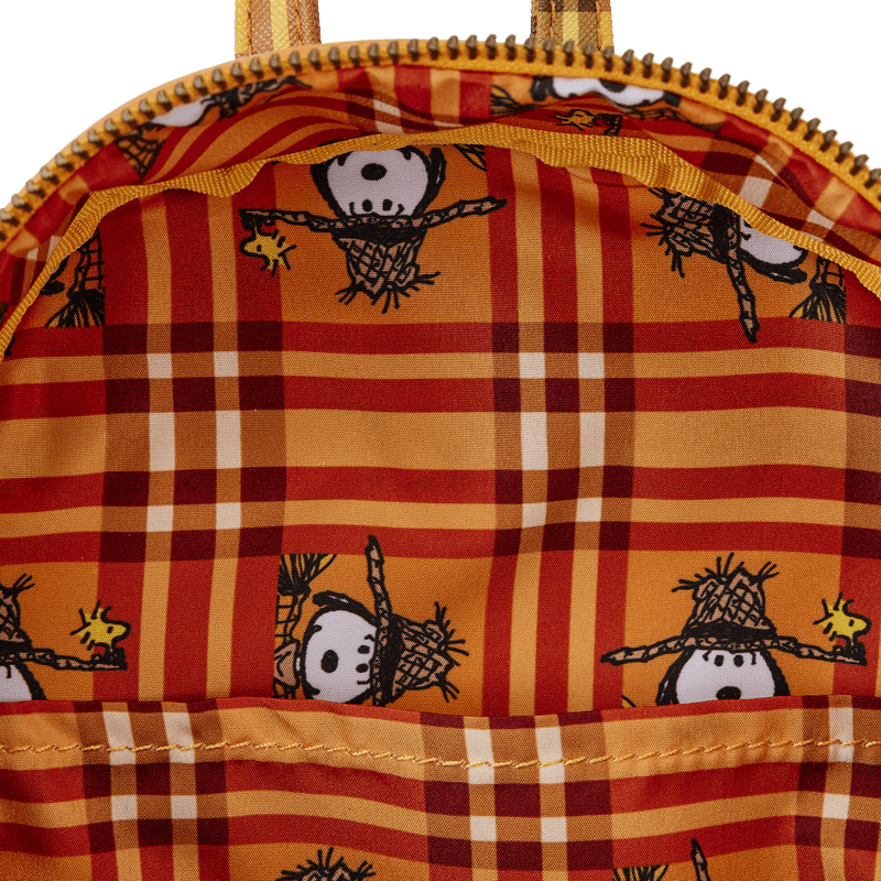 LOUPNBK0027 Peanuts - Snoopy Scarecrow Cosplay Mini Backpack - Loungefly - Titan Pop Culture