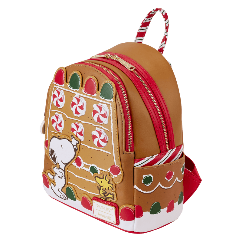 Peanuts - Snoopy Gingerbread House Scented Mini Backpack Backpack by Loungefly | Titan Pop Culture