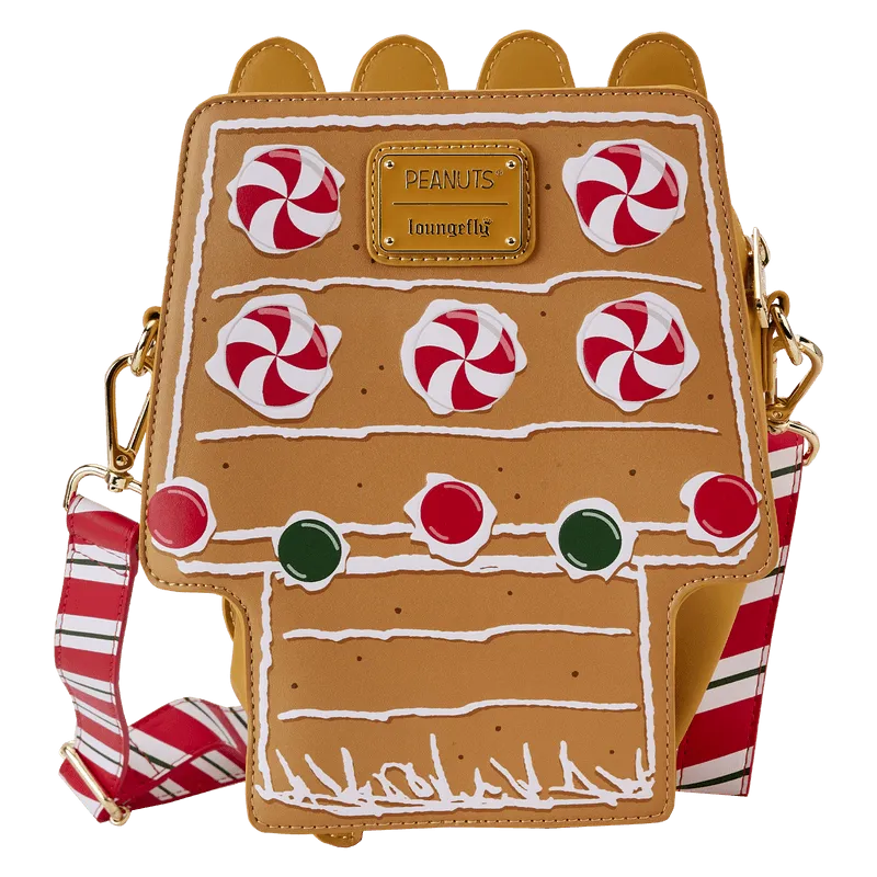 LOUPNTB0014 Peanuts - Snoopy Gingerbread House Scented Crossbody - Loungefly - Titan Pop Culture