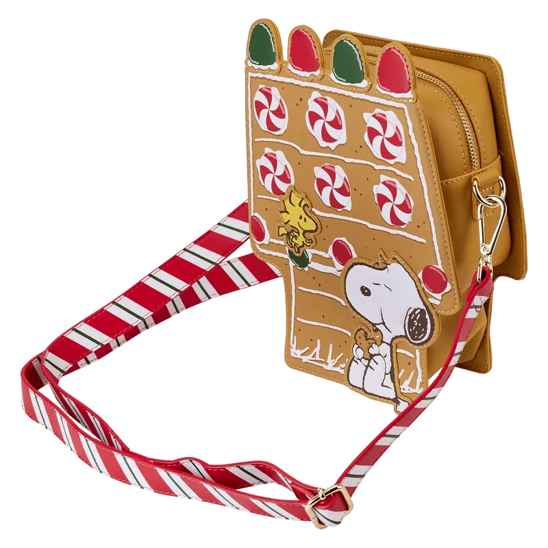 LOUPNTB0014 Peanuts - Snoopy Gingerbread House Scented Crossbody - Loungefly - Titan Pop Culture