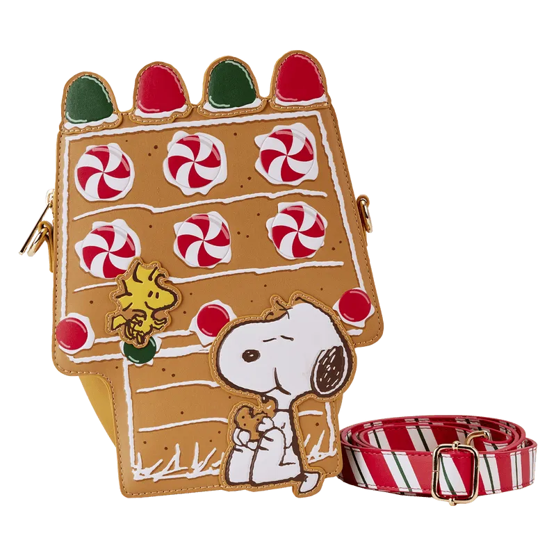 LOUPNTB0014 Peanuts - Snoopy Gingerbread House Scented Crossbody - Loungefly - Titan Pop Culture