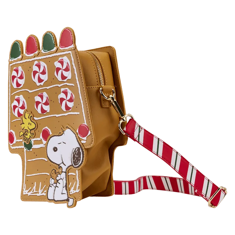 LOUPNTB0014 Peanuts - Snoopy Gingerbread House Scented Crossbody - Loungefly - Titan Pop Culture