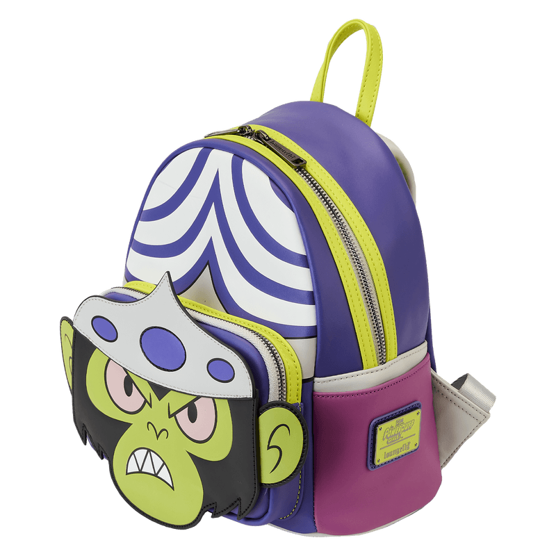 LOUPPGBK0002 Powerpuff Girls - Mojo Jojo Cosplay Mini Backpack - Loungefly - Titan Pop Culture