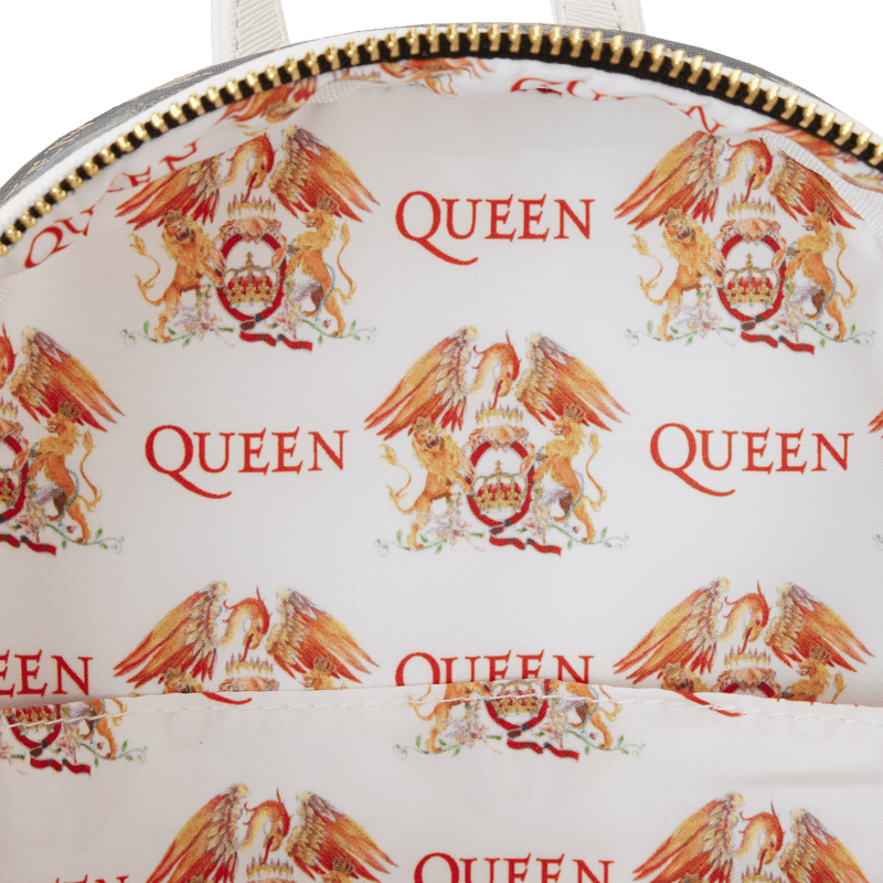 LOUQNBK0001 Queen - Logo Crest Mini Backpack - Loungefly - Titan Pop Culture