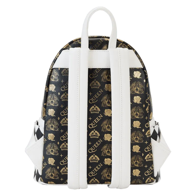 LOUQNBK0001 Queen - Logo Crest Mini Backpack - Loungefly - Titan Pop Culture