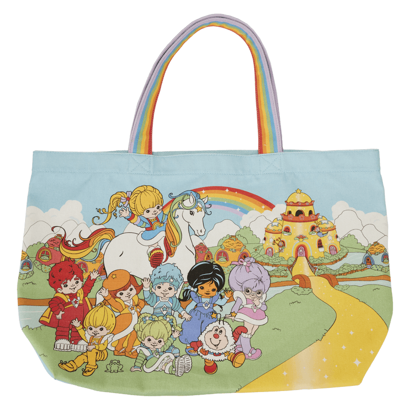 LOURBRTB0001 Rainbow Brite - Gang Rainbow Handle Canvas Tote - Loungefly - Titan Pop Culture