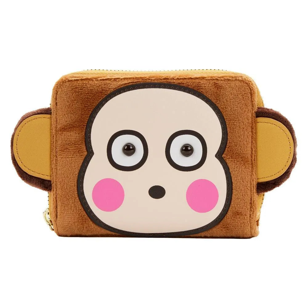 LOUSANWA0927 Sanrio - Monkichi Costume Zip Around Wallet - Loungefly - Titan Pop Culture