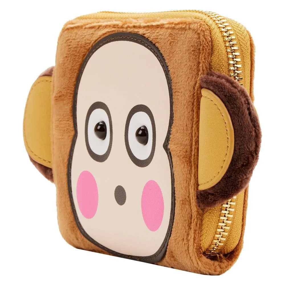 LOUSANWA0927 Sanrio - Monkichi Costume Zip Around Wallet - Loungefly - Titan Pop Culture