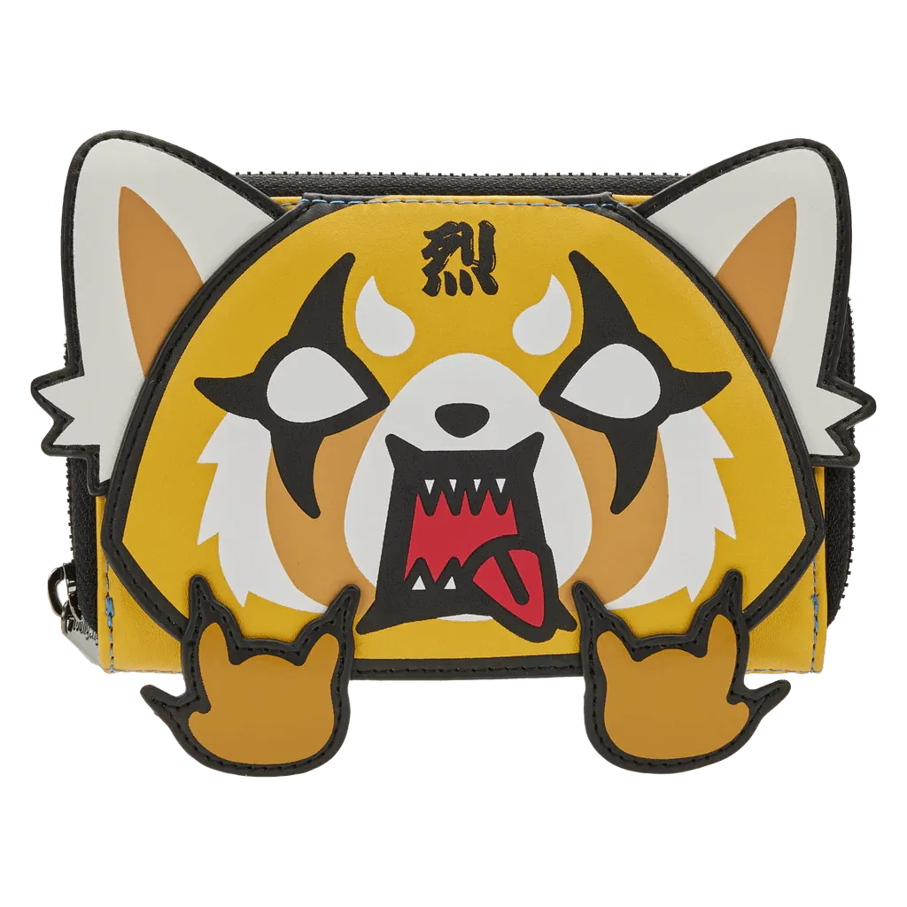 LOUSANWA0944 Aggretsuko - Retsuko Zip Wallet - Loungefly - Titan Pop Culture