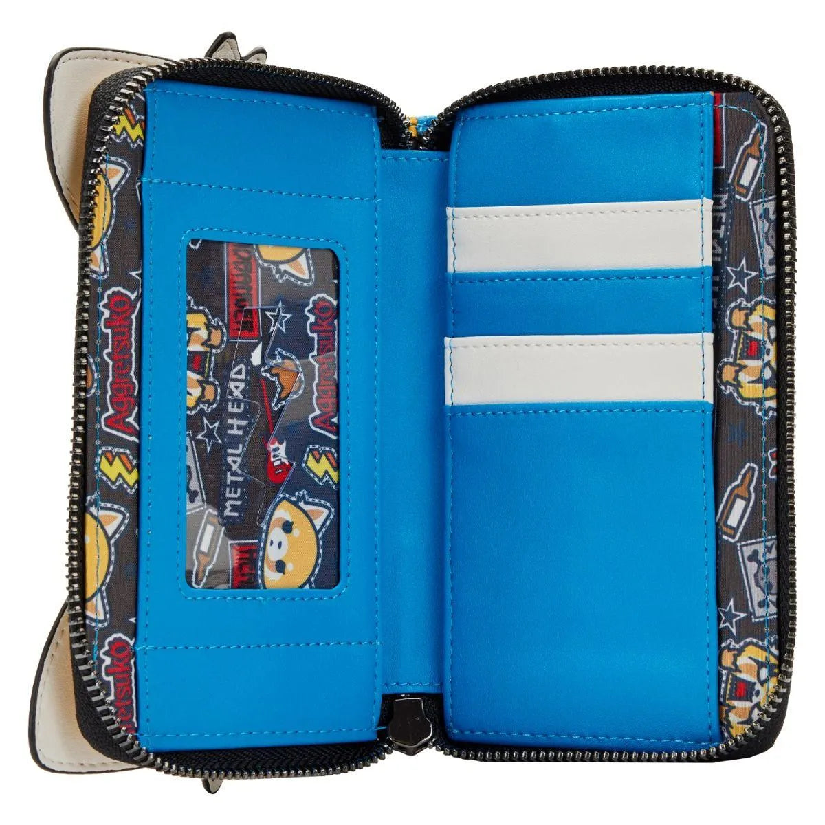 LOUSANWA0944 Aggretsuko - Retsuko Zip Wallet - Loungefly - Titan Pop Culture