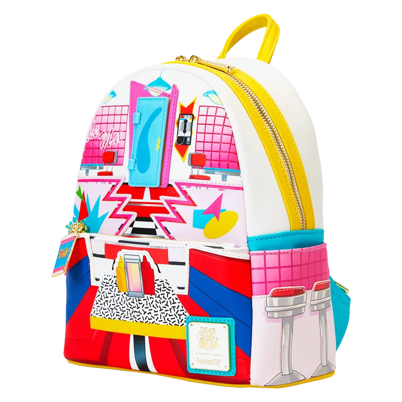 LOUSBBBK0001 Saved By The Bell - The Max Mini Backpack - Loungefly - Titan Pop Culture