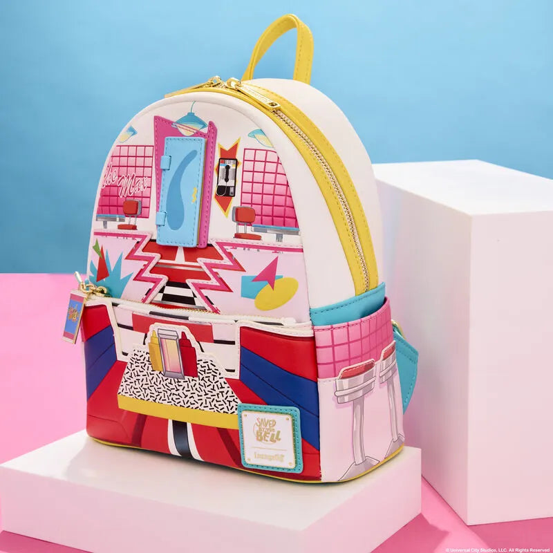 LOUSBBBK0001 Saved By The Bell - The Max Mini Backpack - Loungefly - Titan Pop Culture