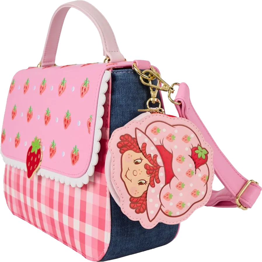 Strawberry Shortcake - Crossbody Bag with Coin Bag