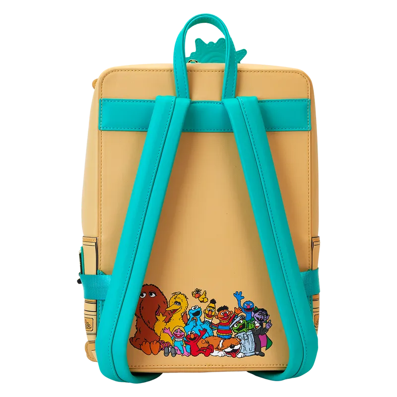 LOUSESBK0014 Sesame Street - Corner Mini Backpack - Loungefly - Titan Pop Culture