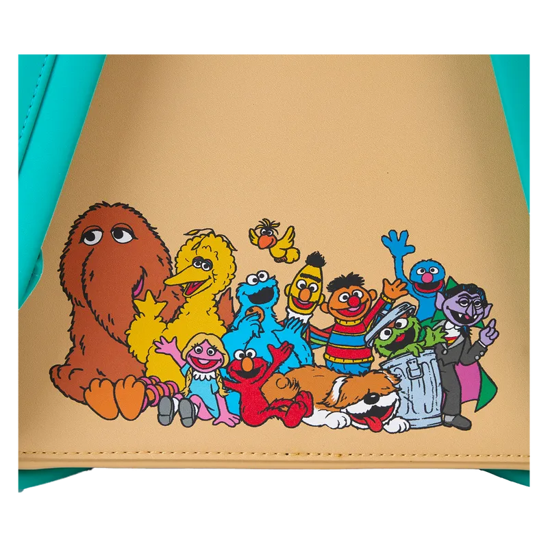 LOUSESBK0014 Sesame Street - Corner Mini Backpack - Loungefly - Titan Pop Culture