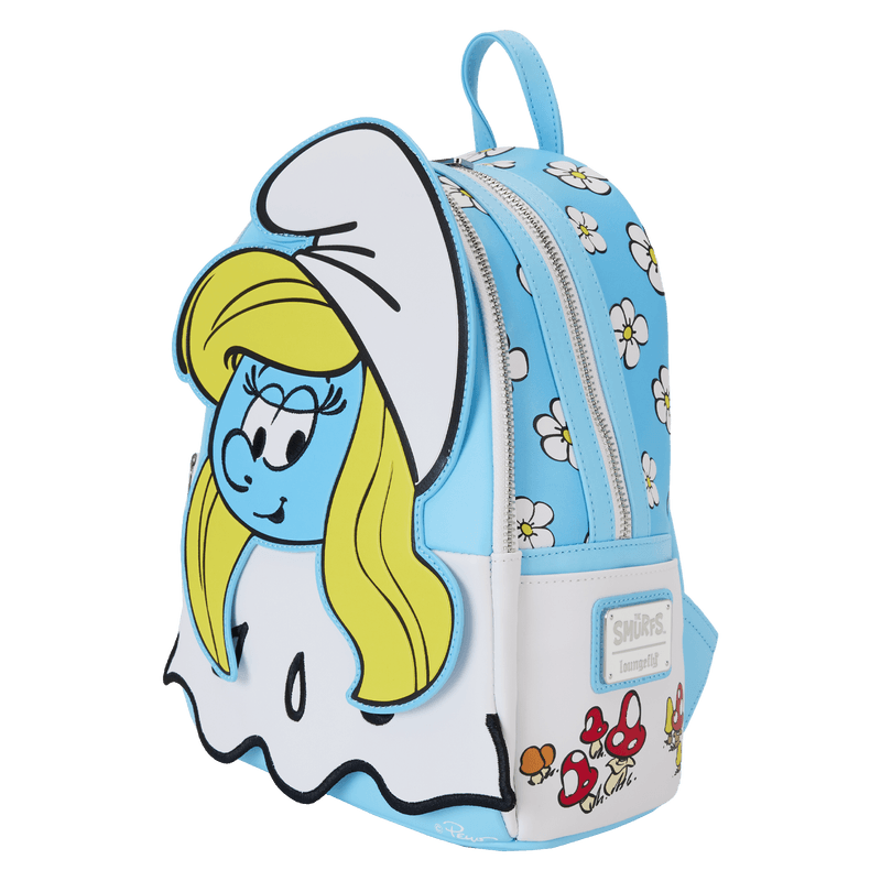 LOUSFBK0004 Smurfs - Smurfette Cosplay Mini Backpack - Loungefly - Titan Pop Culture