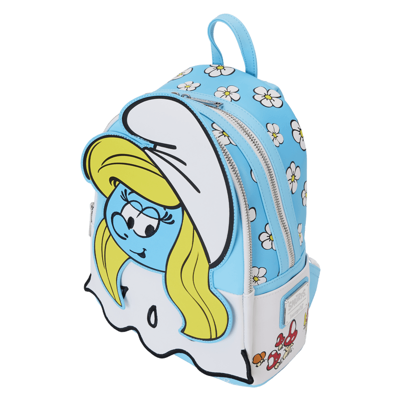 LOUSFBK0004 Smurfs - Smurfette Cosplay Mini Backpack - Loungefly - Titan Pop Culture