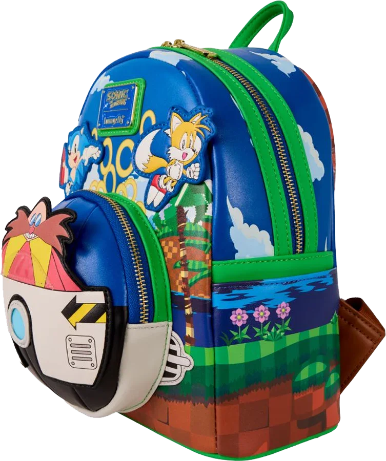 Sonic the Hedgehog - Green Hill Zone Mini Backpack