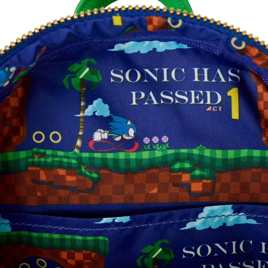 Sonic the Hedgehog - Green Hill Zone Mini Backpack