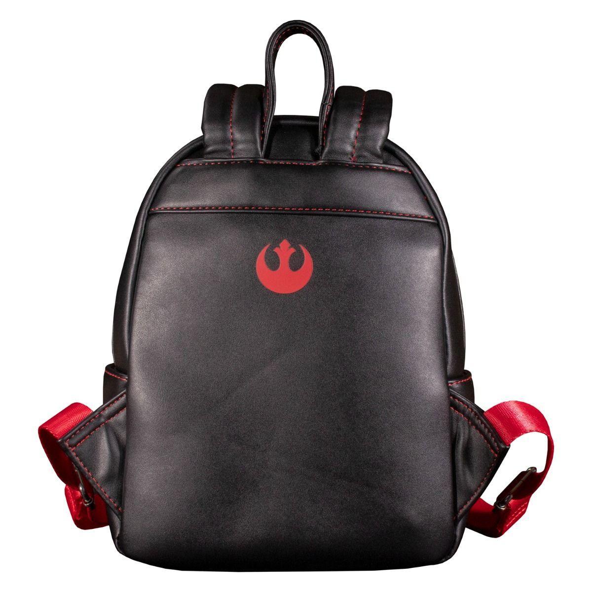 LOUSTBK0311 Star Wars - Princess Leia & Han Solo US Exclusive Mini Backpack - Loungefly - Titan Pop Culture