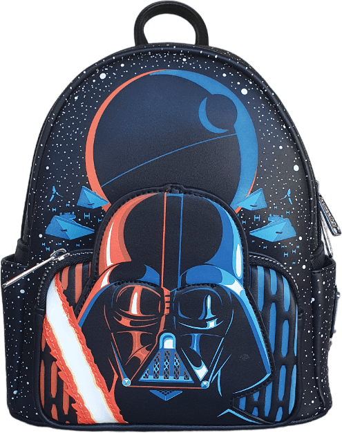 LOUSTBK0333 Star Wars - Darth Vader Death Star US Exclusive Mini Backpack [RS] - Loungefly - Titan Pop Culture