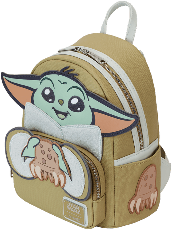 LOUSTBK0436 Star Wars: The Mandalorian - Grogu & Crabs M-Backpack - Loungefly - Titan Pop Culture