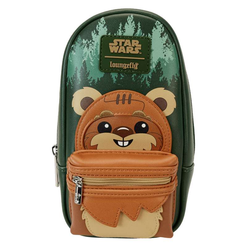 LOUSTPCC0001 Star Wars: Return of the Jedi - Ewok Stationary Pencil Case - Loungefly - Titan Pop Culture