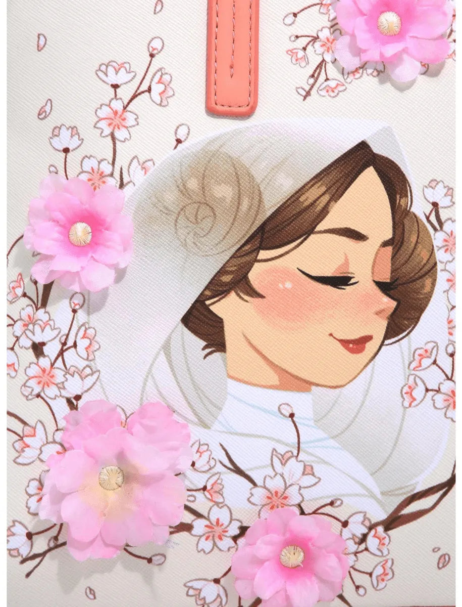 LOUSTTB0218 Star Wars - Princess Leia Floral US Exclusive Handbag - Loungefly - Titan Pop Culture