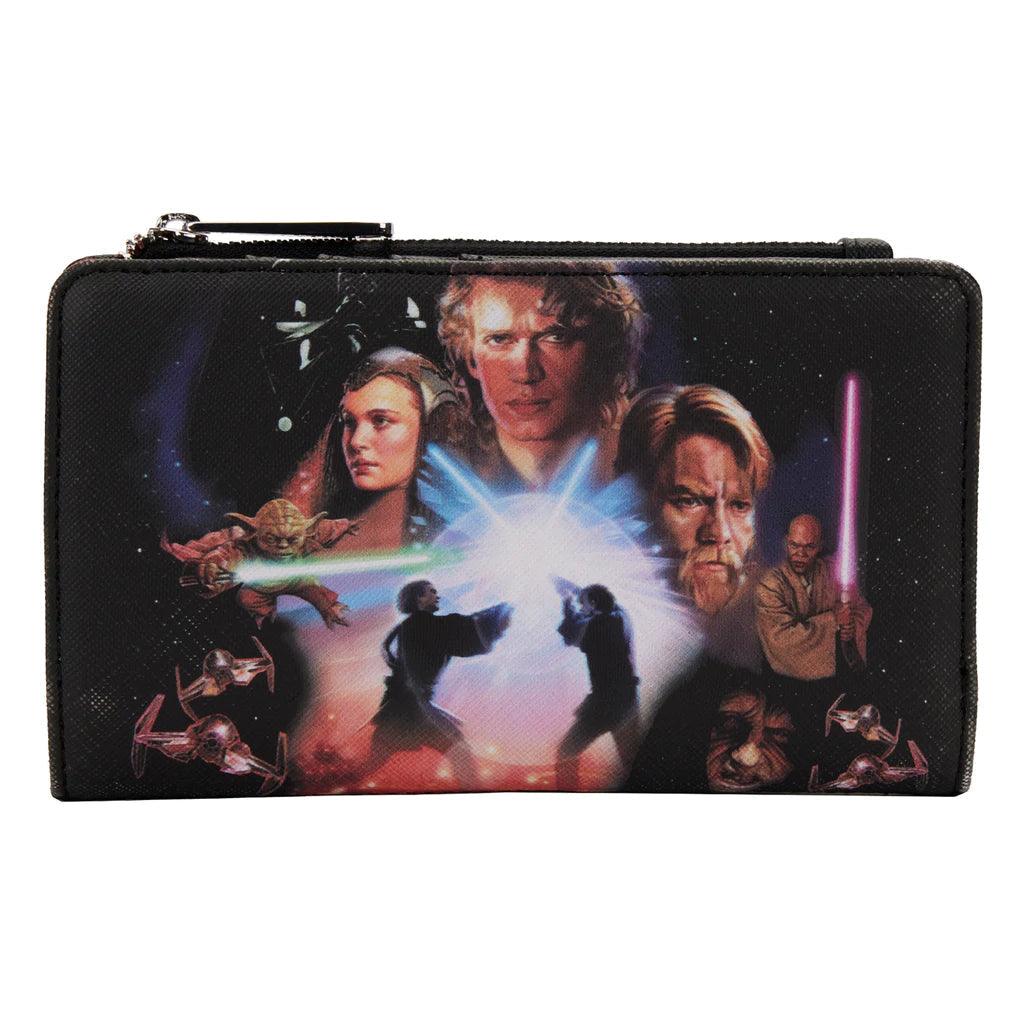 LOUSTWA0182 Star Wars - Prequel Trilogy Flap Purse - Loungefly - Titan Pop Culture