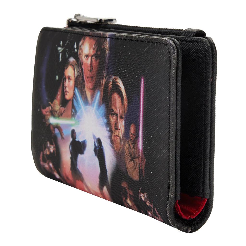 LOUSTWA0182 Star Wars - Prequel Trilogy Flap Purse - Loungefly - Titan Pop Culture