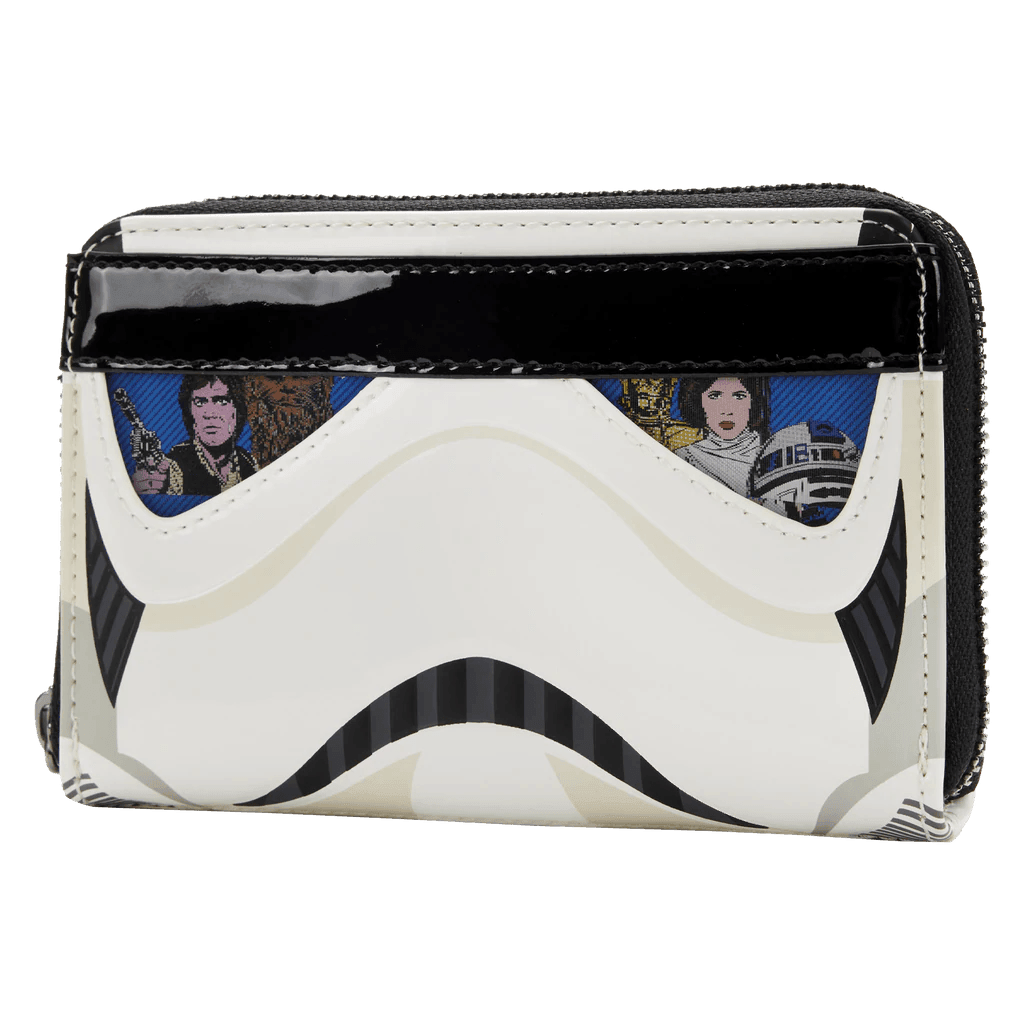 LOUSTWA0183 Star Wars - Stormtrooper Zip Purse - Loungefly - Titan Pop Culture