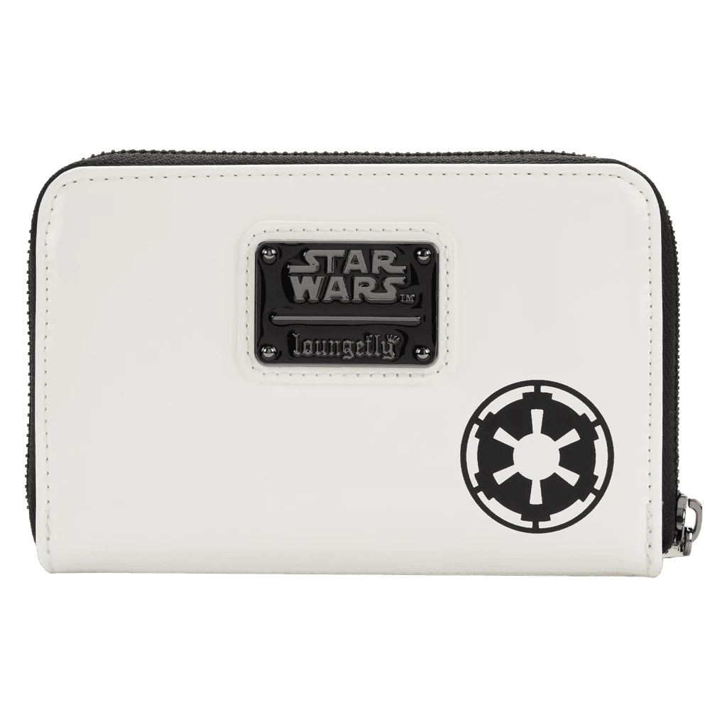 LOUSTWA0183 Star Wars - Stormtrooper Zip Purse - Loungefly - Titan Pop Culture