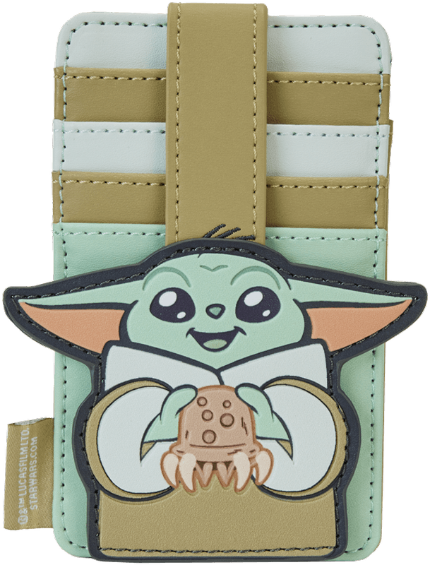 LOUSTWA0271 Star Wars: The Mandalorian - Grogu & Crab Card Holder - Loungefly - Titan Pop Culture