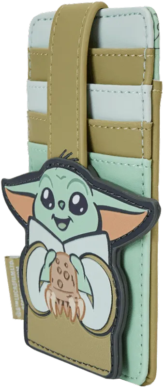 LOUSTWA0271 Star Wars: The Mandalorian - Grogu & Crab Card Holder - Loungefly - Titan Pop Culture