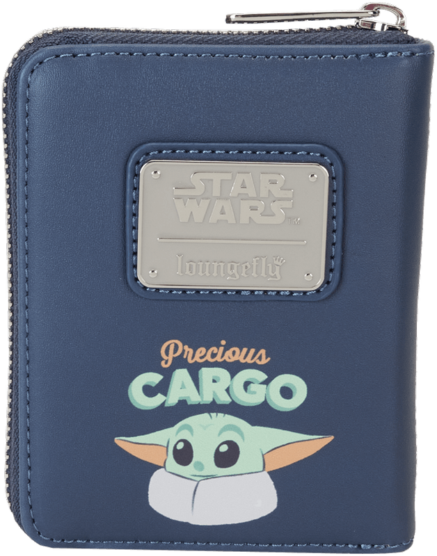 LOUSTWA0272 Star Wars: The Mandalorian - Ahsoka & Grogu Zip Wallet - Loungefly - Titan Pop Culture