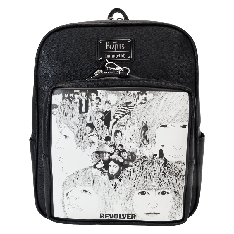 LOUTBLBK0009 The Beatles - Revolver Album With Record Pouch Mini Backpack - Loungefly - Titan Pop Culture