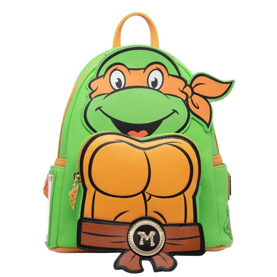 Teenage Mutant Ninja Turtles (TV 1987) - Michelangelo Cosplay US Exclusive Mini Backpack [RS] Backpack by Loungefly | Titan Pop Culture
