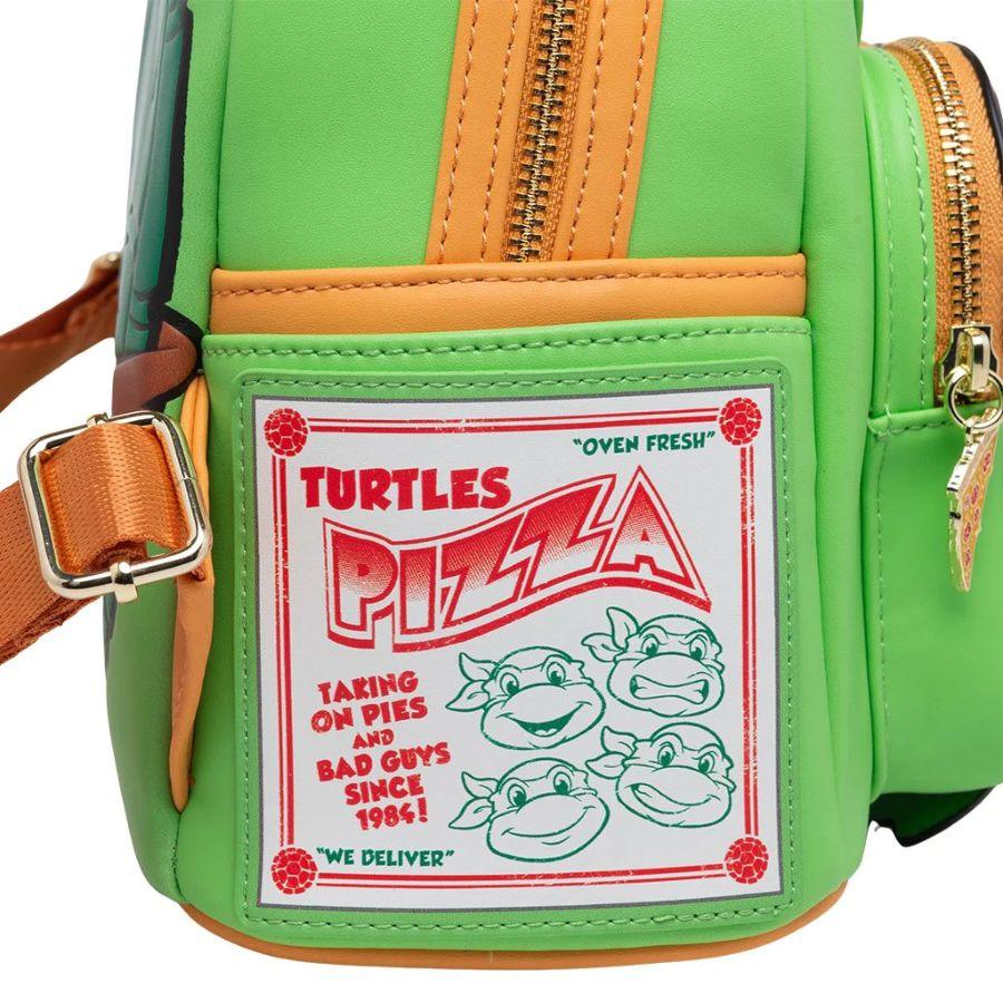 Teenage Mutant Ninja Turtles (TV 1987) - Michelangelo Cosplay US Exclusive Mini Backpack [RS] Backpack by Loungefly | Titan Pop Culture