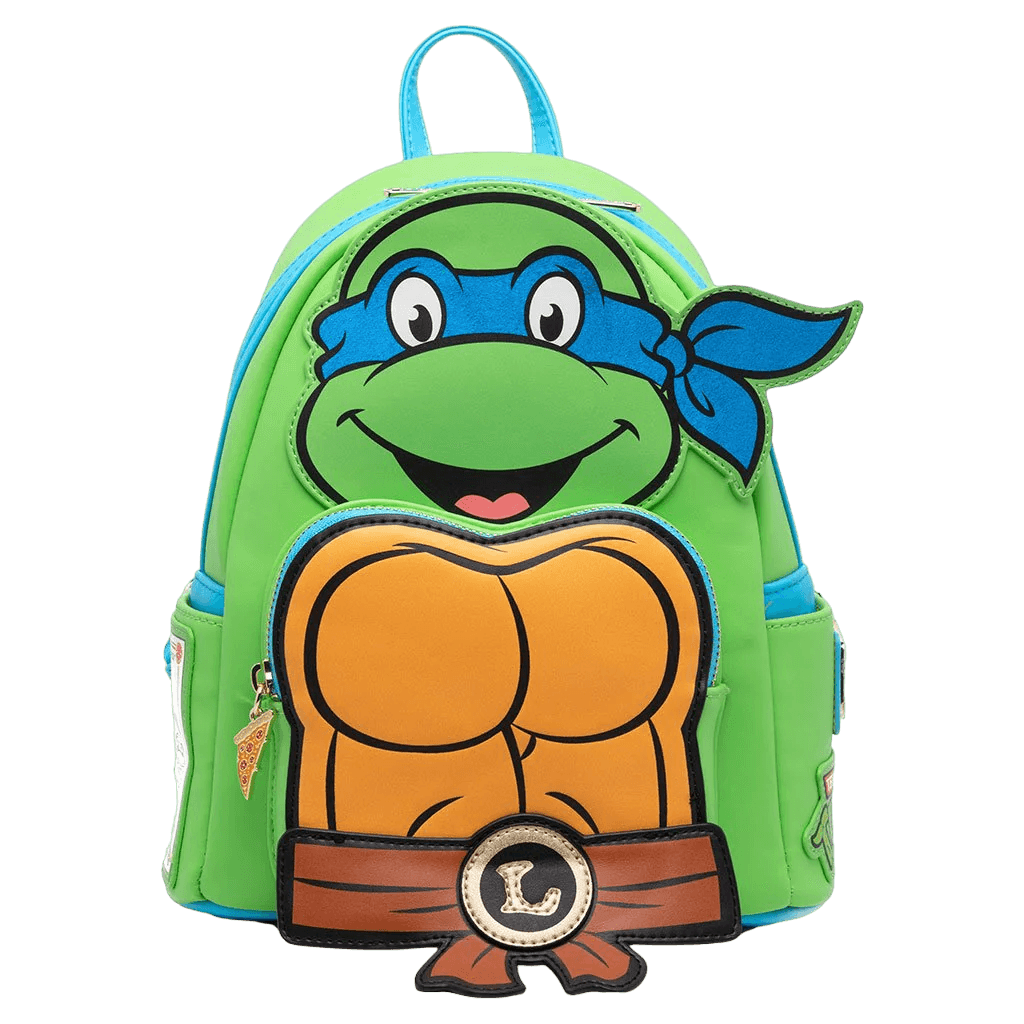 LOUTMNTBK0005 Teenage Mutant Ninja Turtles (TV 1987) - Leonardo US Exclusive Cosplay Mini Backpack [RS] - Loungefly - Titan Pop Culture