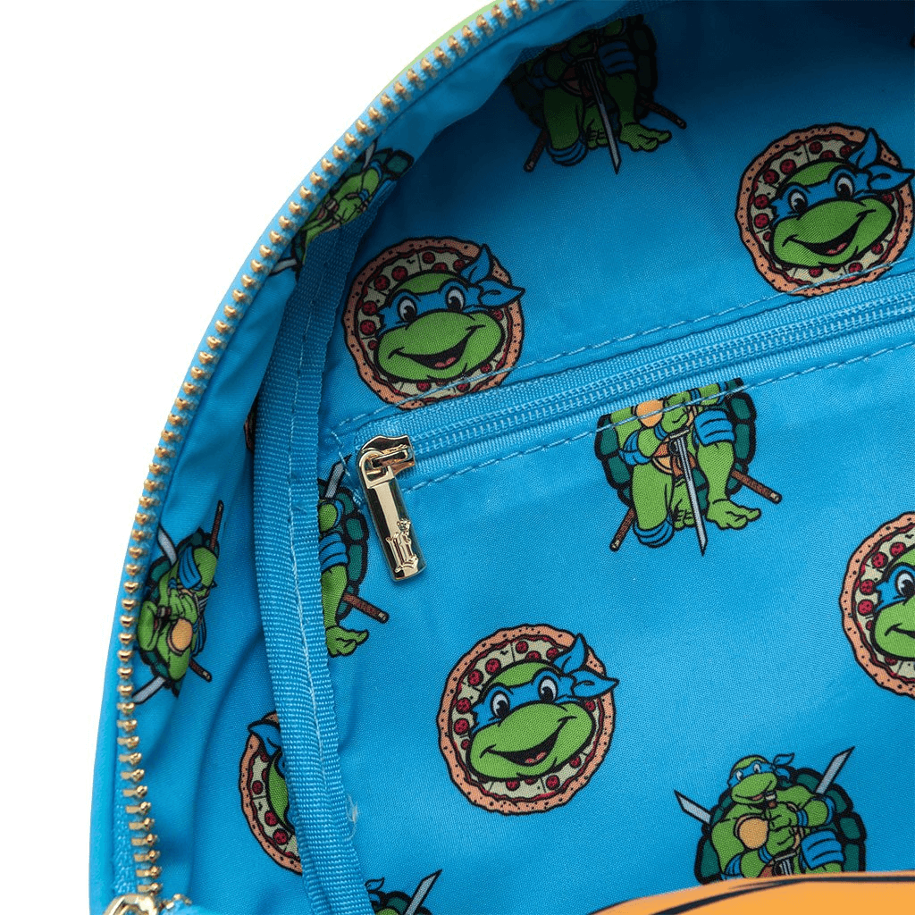 LOUTMNTBK0005 Teenage Mutant Ninja Turtles (TV 1987) - Leonardo US Exclusive Cosplay Mini Backpack [RS] - Loungefly - Titan Pop Culture