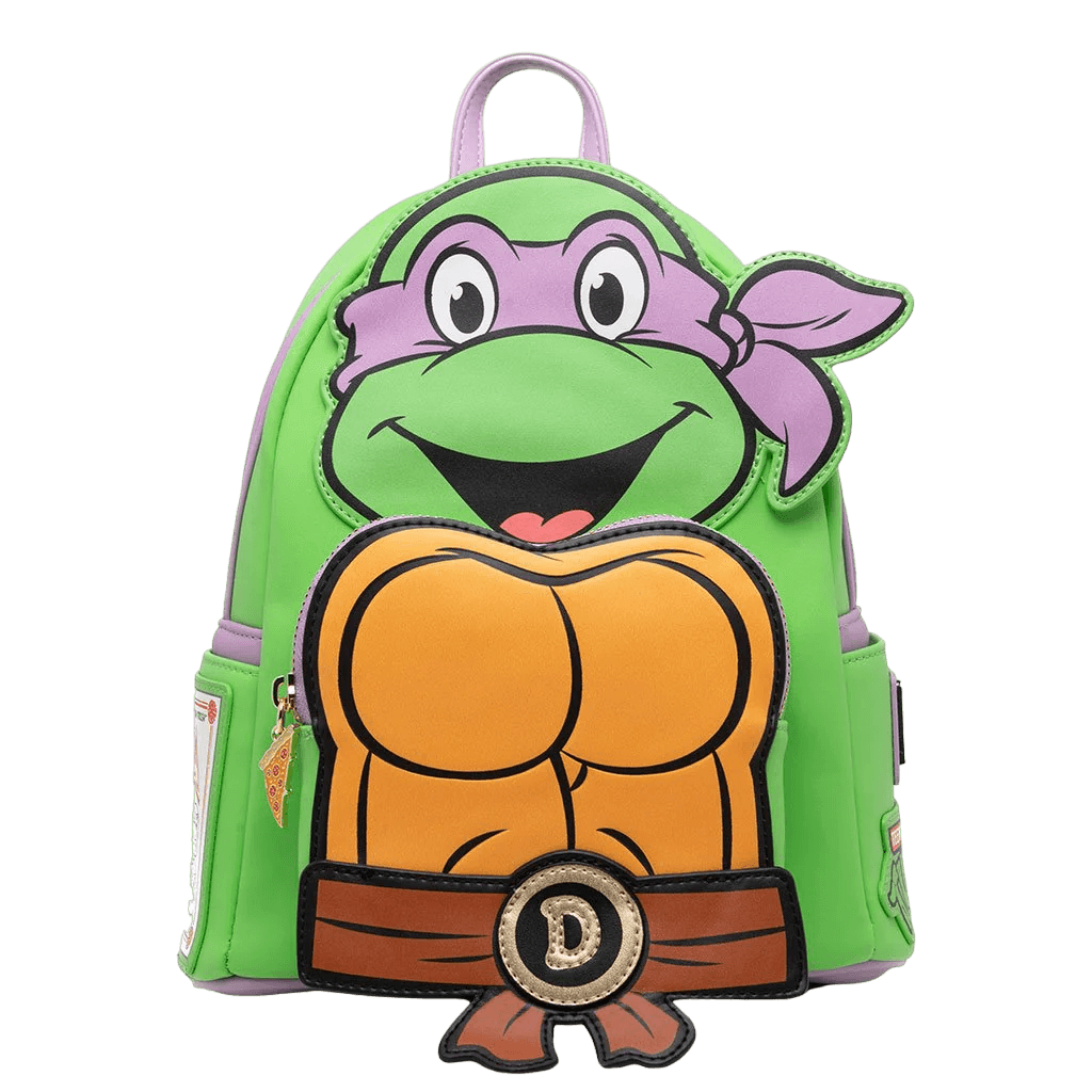 LOUTMNTBK0006 Teenage Mutant Ninja Turtles (TV 1987) - Donatello Cosplay Mini Backpack US Exclusive [RS] - Loungefly - Titan Pop Culture