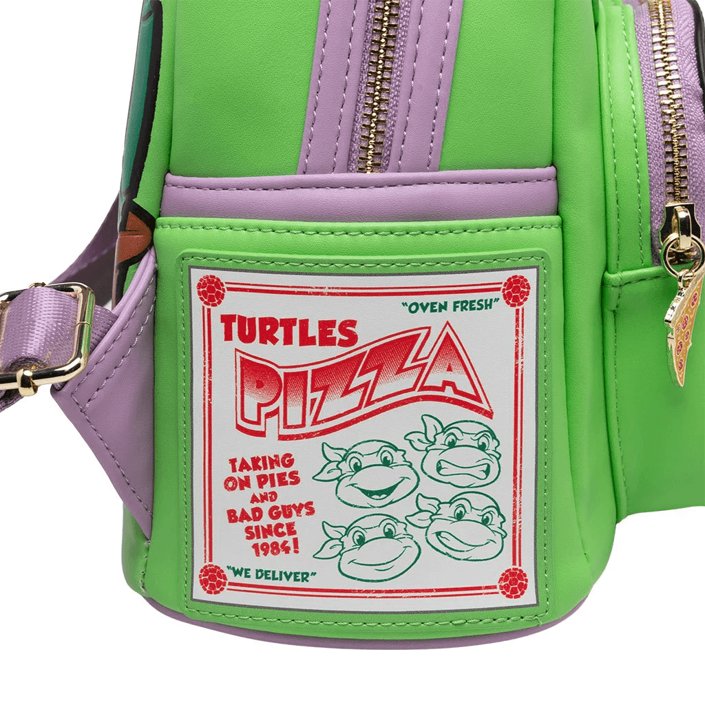 LOUTMNTBK0006 Teenage Mutant Ninja Turtles (TV 1987) - Donatello Cosplay Mini Backpack US Exclusive [RS] - Loungefly - Titan Pop Culture