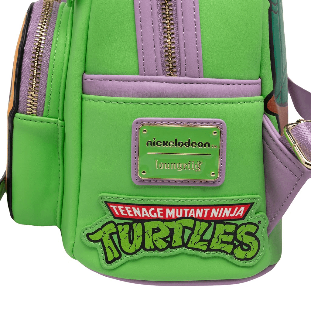 LOUTMNTBK0006 Teenage Mutant Ninja Turtles (TV 1987) - Donatello Cosplay Mini Backpack US Exclusive [RS] - Loungefly - Titan Pop Culture