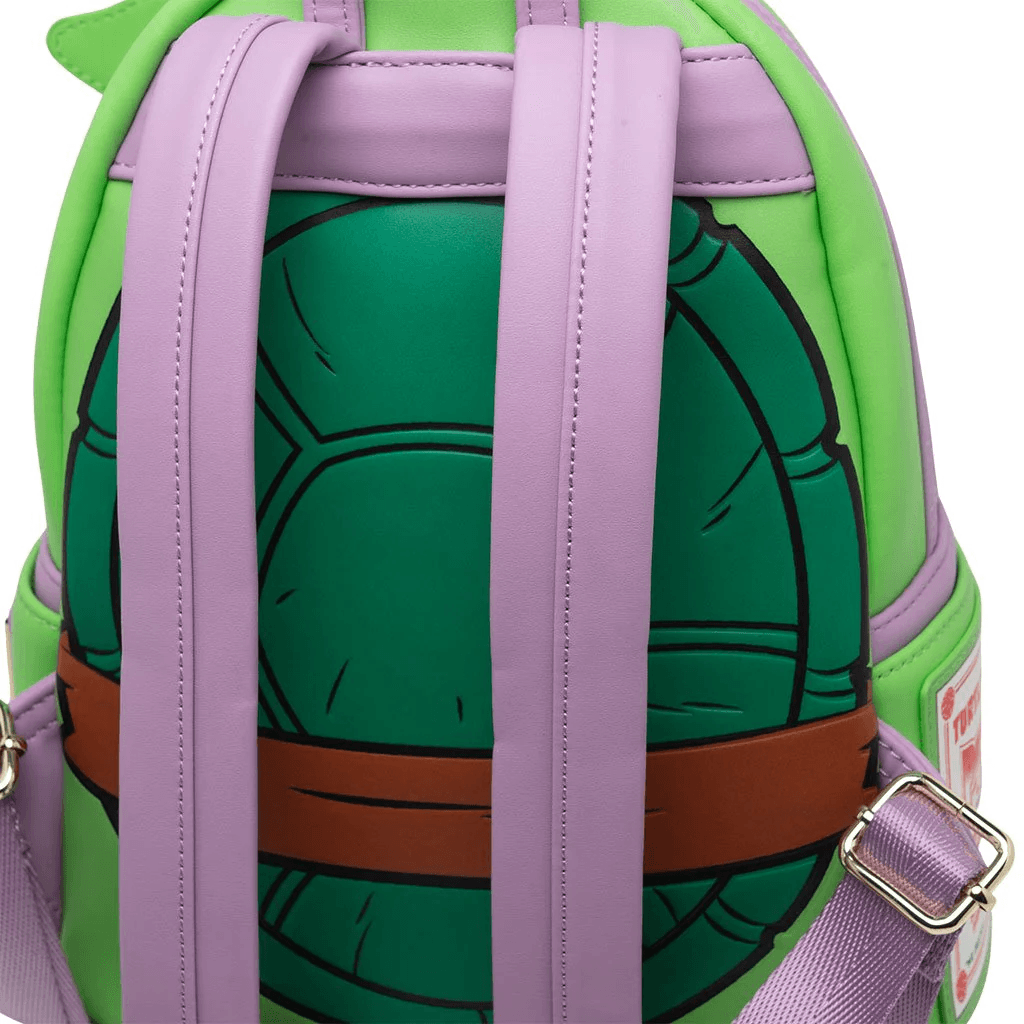 LOUTMNTBK0006 Teenage Mutant Ninja Turtles (TV 1987) - Donatello Cosplay Mini Backpack US Exclusive [RS] - Loungefly - Titan Pop Culture