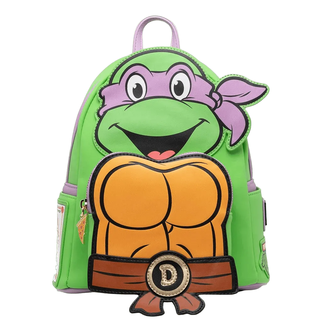 LOUTMNTBK0006 Teenage Mutant Ninja Turtles (TV 1987) - Donatello Cosplay Mini Backpack US Exclusive [RS] - Loungefly - Titan Pop Culture