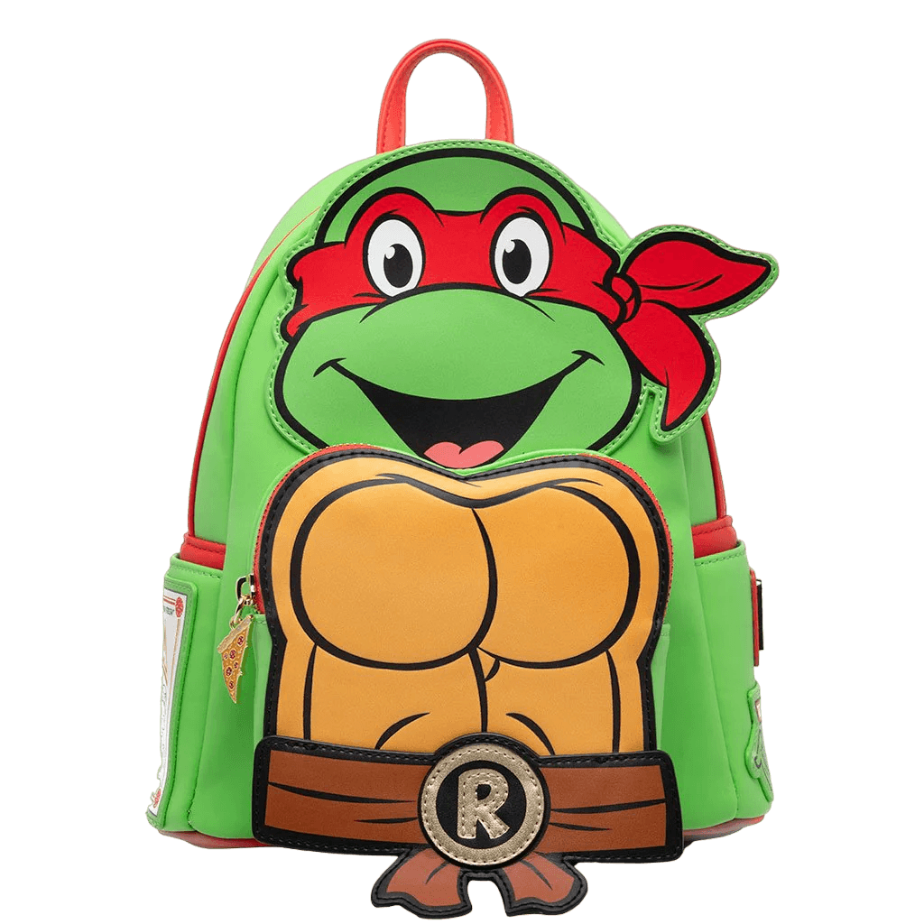 LOUTMNTBK0007 Teenage Mutant Ninja Turtles (TV 1987) - Raphael Cosplay Mini Backpack US Exclusive [RS] - Loungefly - Titan Pop Culture