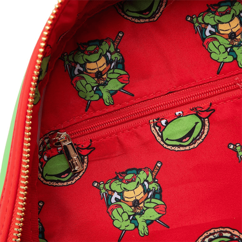 LOUTMNTBK0007 Teenage Mutant Ninja Turtles (TV 1987) - Raphael Cosplay Mini Backpack US Exclusive [RS] - Loungefly - Titan Pop Culture