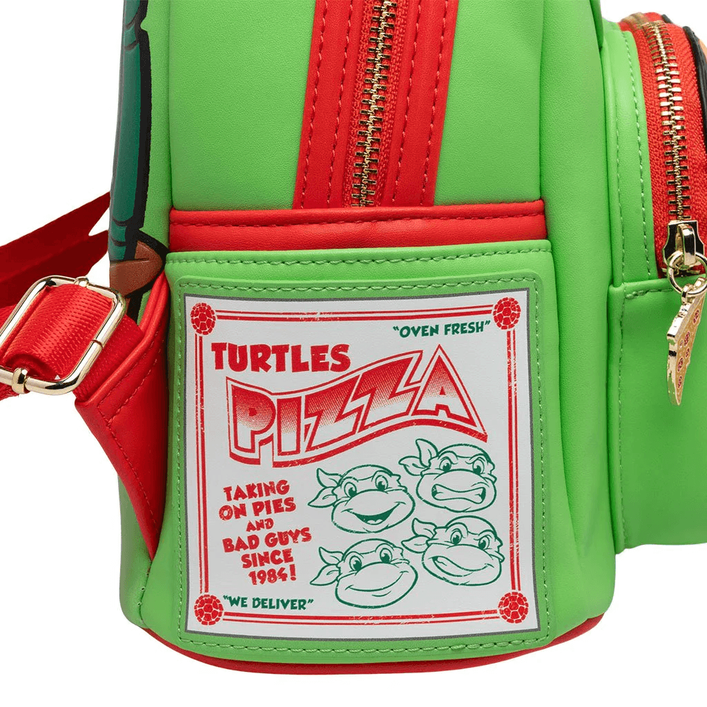 LOUTMNTBK0007 Teenage Mutant Ninja Turtles (TV 1987) - Raphael Cosplay Mini Backpack US Exclusive [RS] - Loungefly - Titan Pop Culture