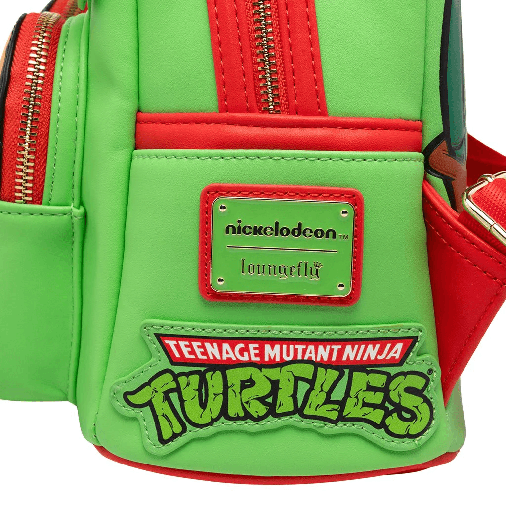 LOUTMNTBK0007 Teenage Mutant Ninja Turtles (TV 1987) - Raphael Cosplay Mini Backpack US Exclusive [RS] - Loungefly - Titan Pop Culture