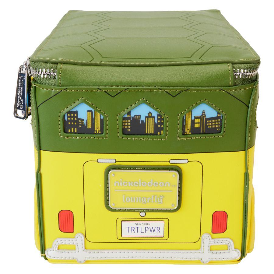 LOUTMNTTB0002 Teenage Mutant Ninja Turtles: 40th Anniversary - Party Wagon Figural Crossbody Bag - Loungefly - Titan Pop Culture